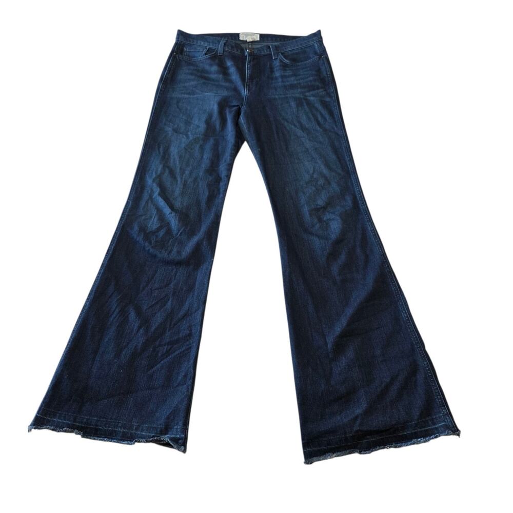 Current Elliot The Girl Crush Wide Leg Flare Jeans Size 31 - Picture 4 of 9